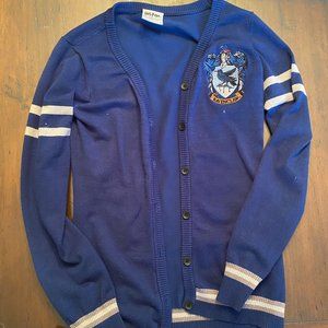 Harry Potter Blue Ravenclaw Cardigan Size XS